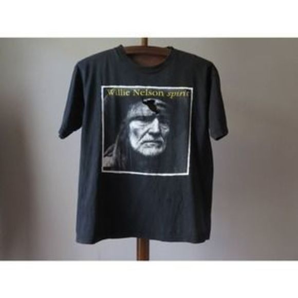 LaNess Other - Vintage Willie Nelson T Shirt Willie Nelson Spirit Country Rock For Fan Shirt